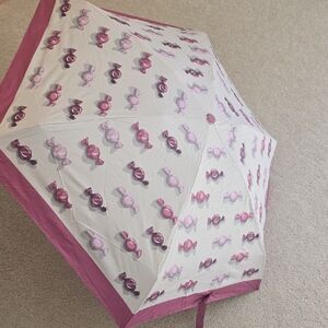 Coach Pink Candy Print Foldable Umbrella